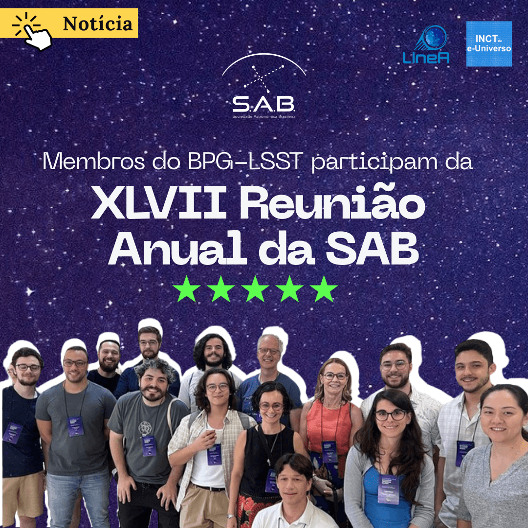 Membros do BPG-LSST participam da XLVII Reunião Anual da SAB