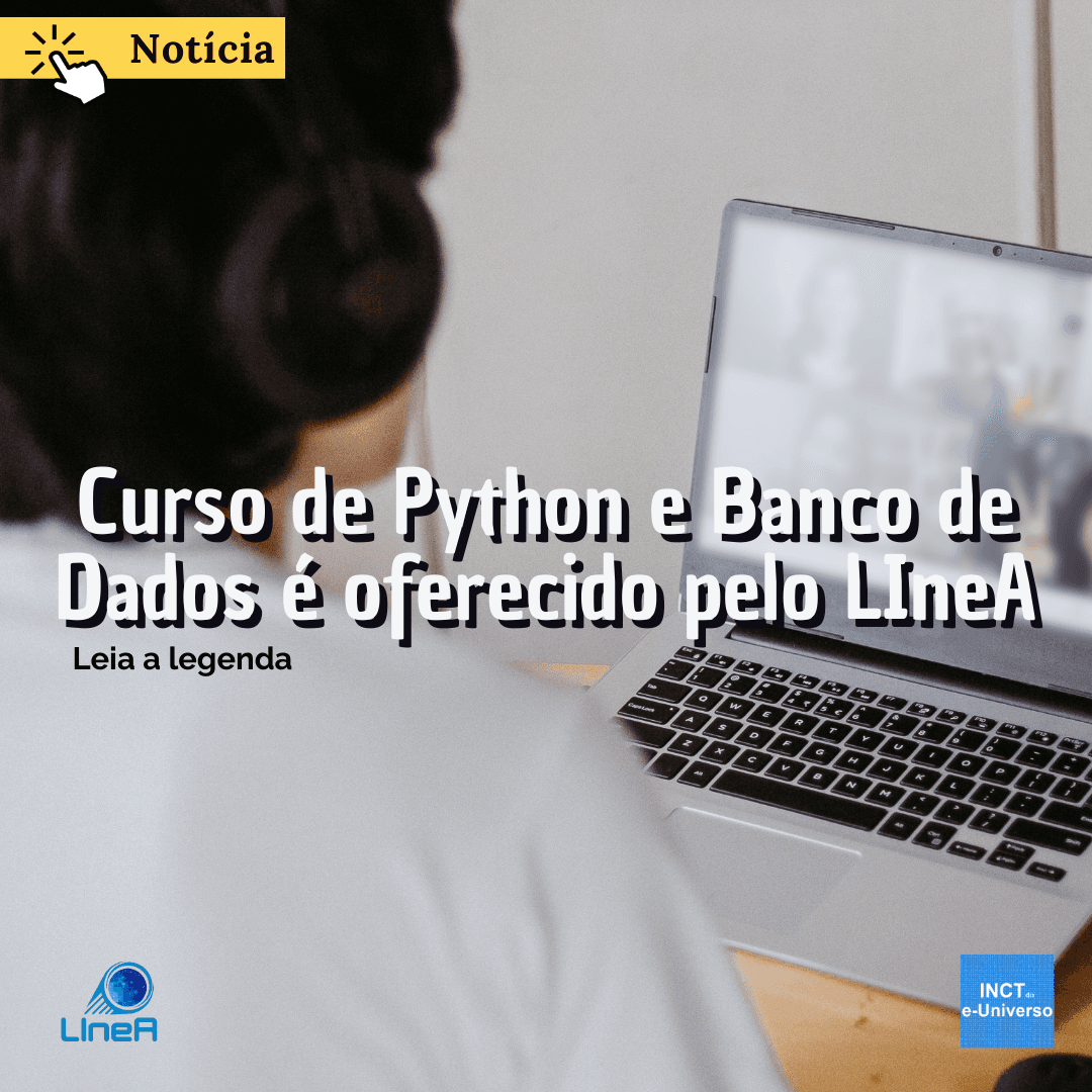 Curso de Python e Banco de Dados é oferecido pelo LIneA