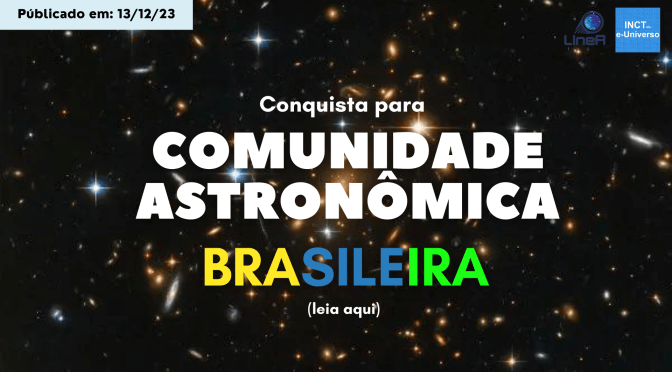 Conquista para comunidade astronômica brasileira